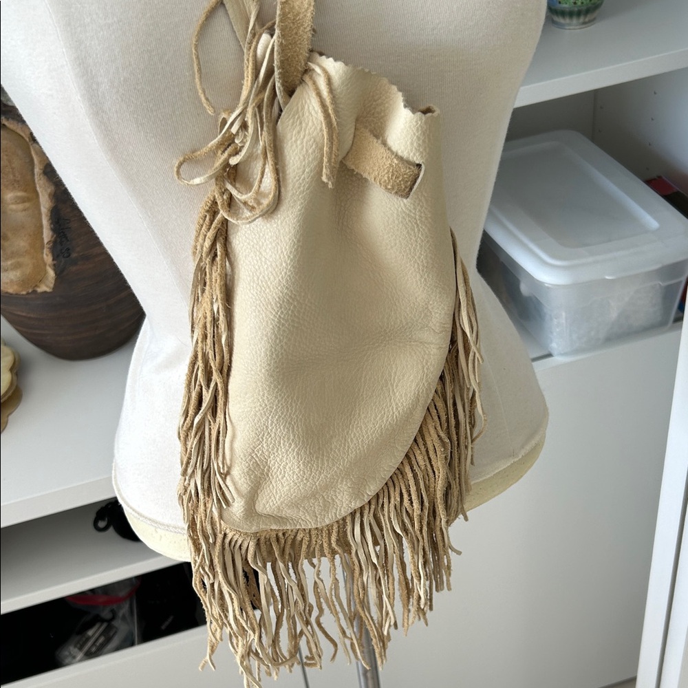 Cow hide purse